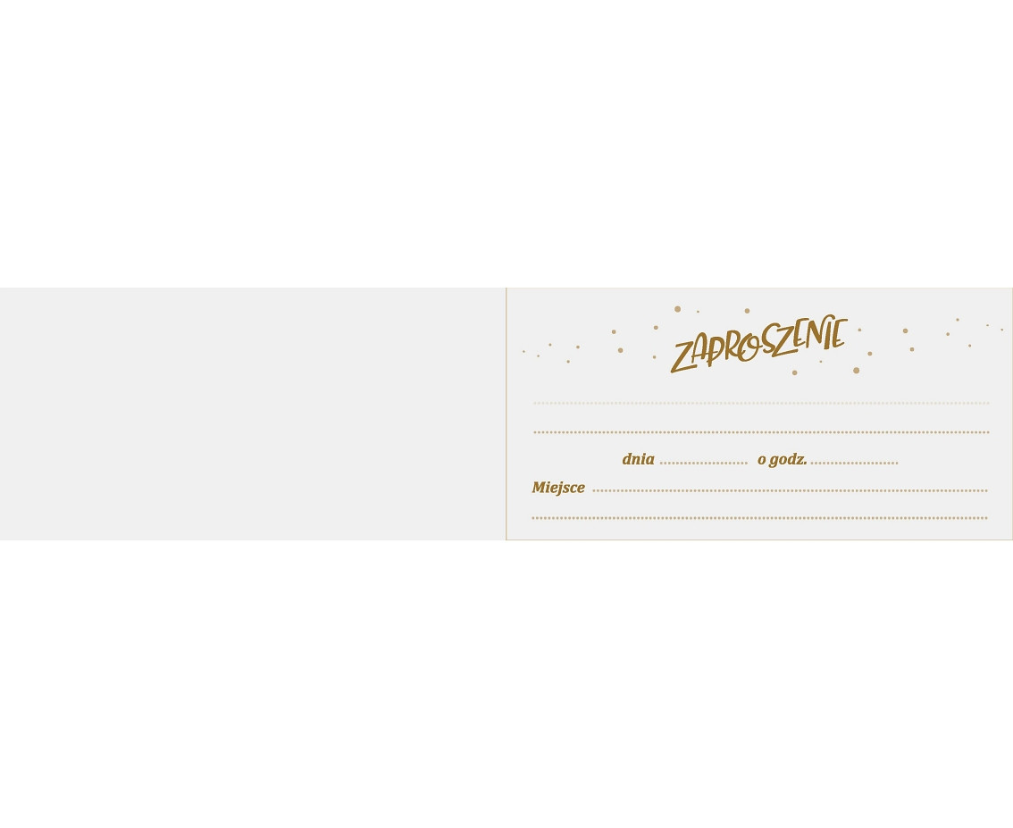 General invitation, Balloons, 17x8,5 cm, 10 pcs.